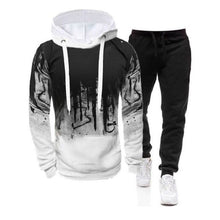 Load image into Gallery viewer, Men&#39;s Set Hoodie Sets Men Tracksuit Sportswear Hoodies+Sweatpant 2 Pieces Autumn Winter Male Warm Clothing Pullover Sweatshirts