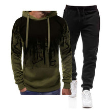 Load image into Gallery viewer, Men&#39;s Set Hoodie Sets Men Tracksuit Sportswear Hoodies+Sweatpant 2 Pieces Autumn Winter Male Warm Clothing Pullover Sweatshirts