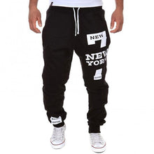 Load image into Gallery viewer, Men Casual Jogger Number 7 Printed Letter Drawstring Sweatpants Trousers Pants Men  Trousers Pants