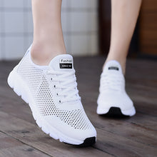 Load image into Gallery viewer, New Mesh Women Sneakers Breathable Flat Shoes Women Lightweight Sports Shoes Non-slip Running Footwear Zapatillas Mujer Casual