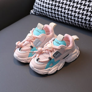 Size 25-36 Baby Toddler Shoes For Boys Girls Breathable Mesh Little Kids Casual Sneakers Non-slip Children Sport Shoes tenis