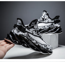 Load image into Gallery viewer, Men's shoes new recreational shoe tide blade woven sneakers in spring and summer outdoor net surface breathable running shoe