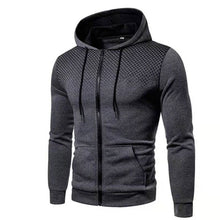 Load image into Gallery viewer, Men Gradient Zip Cardigan Suit Tracksuits Spring Autumn Hoodie Jogging Trousers Fitness Casual Clothing Sportswear Set Plus Size