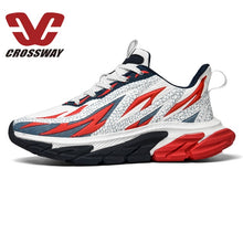 Load image into Gallery viewer, CROSSWAY Rubber Non-slip Shoes Men 2021 New Fashion Running Sneakers Flywire Breathable Plug Size 39&amp;46 Zapatillas De Deporte