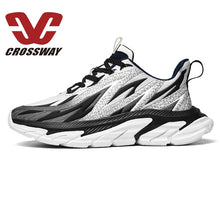 Load image into Gallery viewer, CROSSWAY Rubber Non-slip Shoes Men 2021 New Fashion Running Sneakers Flywire Breathable Plug Size 39&amp;46 Zapatillas De Deporte