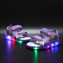 Load image into Gallery viewer, New Disney Spiderman Children Sandals Marvel Minnie Mouse Fashion Girls Boys Shoes Classic LED Lighting Kids Shoes Sneakers