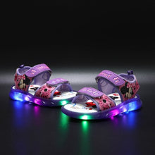 Load image into Gallery viewer, New Disney Spiderman Children Sandals Marvel Minnie Mouse Fashion Girls Boys Shoes Classic LED Lighting Kids Shoes Sneakers