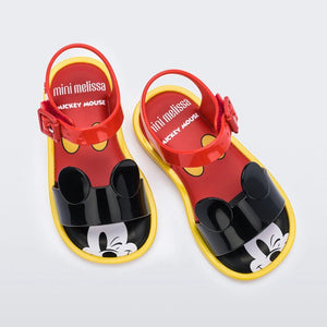 2021 Disney New Mini Melissa Children Shoes Mickey Mouse Jelly Sandals Cute Girls Sandals Cartoons Minnie Beach Toddler Shoes