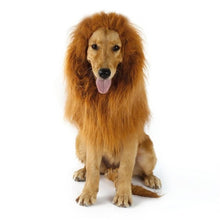 Load image into Gallery viewer, Fancy Dress Up Pet Costume Cat Halloween Clothes Dogs Lion Mane Wig With Ears Festival Dress Up