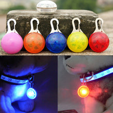Load image into Gallery viewer, Night Safety Flashing Led Luminous Dogs Glowing Collars Cat Dog Pendants Pet Accessories Para Cachorro Trinkets For Animals