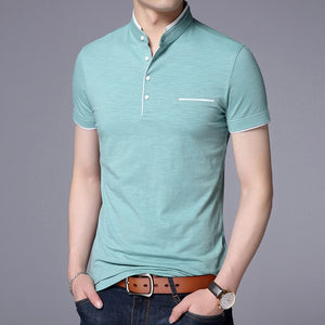 High Quality Men Polo Shirt Mens short Sleeve Solid Polo Shirts Camisa Polos Masculina 2018 Casual cotton Plus size S-3XL Tops