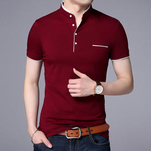 High Quality Men Polo Shirt Mens short Sleeve Solid Polo Shirts Camisa Polos Masculina 2018 Casual cotton Plus size S-3XL Tops