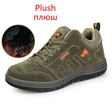 Load image into Gallery viewer, MIXIDELAI New Arrival Fashion Winter Men&#39;s Boots Wear Resistant Handmade Ankle Boots Warm Working Boot Lace Men Casual Shoes