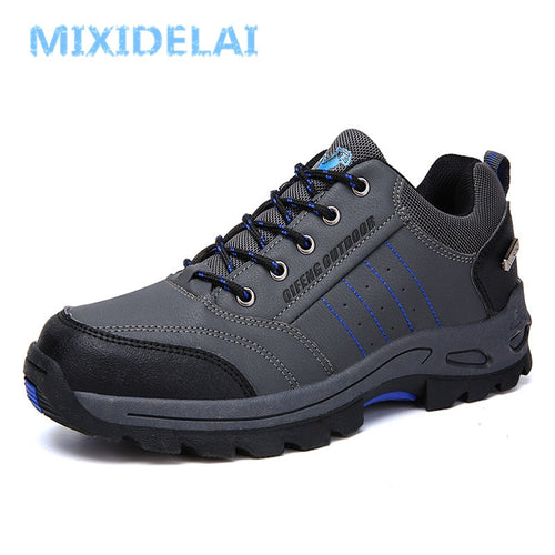 MIXIDELAI Brand New Winter Shoes Men Big Size 36-47 Super Warm Men's Boots Sneakers Ankle Warm Plush Snow Boots For Man Footwear