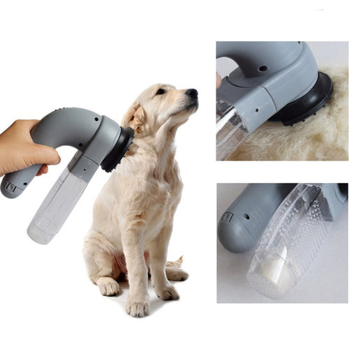 Electric pet sucker Pet Hair Vacuum Removal Fur Suction Grooming Device Pets Dog Portable Pets MassageCleaner For Dogs