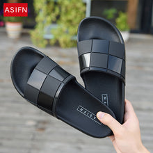 Load image into Gallery viewer, Slippers Men Unisex Bathroom Shower Slippers Indoor Home Slippers Beach Summer Flat Heel Casual Flats