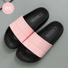 Load image into Gallery viewer, Slippers Men Unisex Bathroom Shower Slippers Indoor Home Slippers Beach Summer Flat Heel Casual Flats