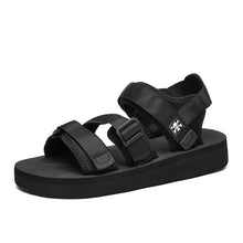 Load image into Gallery viewer, Surom 2019 Summer New Sandals Men Breathable Casual Shoes Fashion Thick Bottom Beach Sandals Outside Soft Non-slip Male Footwear