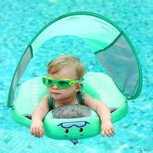 Load image into Gallery viewer, Upgrade design baby swimming ring floating children waist no inflation floats swimming pool toy for bathtub and swim trainer