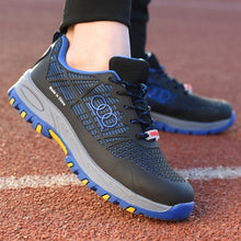 Load image into Gallery viewer, Men Work &amp; Safety Shoes Steel Toe Caps Anti-smashing Anti-puncture Construction Work Boots Non-slip Breathable Security shoes