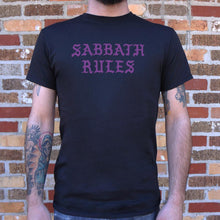 Load image into Gallery viewer, Sabbath Rules T-Shirt (Mens)
