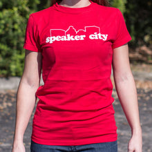 Load image into Gallery viewer, Speaker City T-Shirt (Ladies)