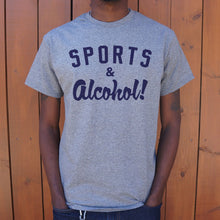 Load image into Gallery viewer, Sports And Alcohol T-Shirt (Mens)