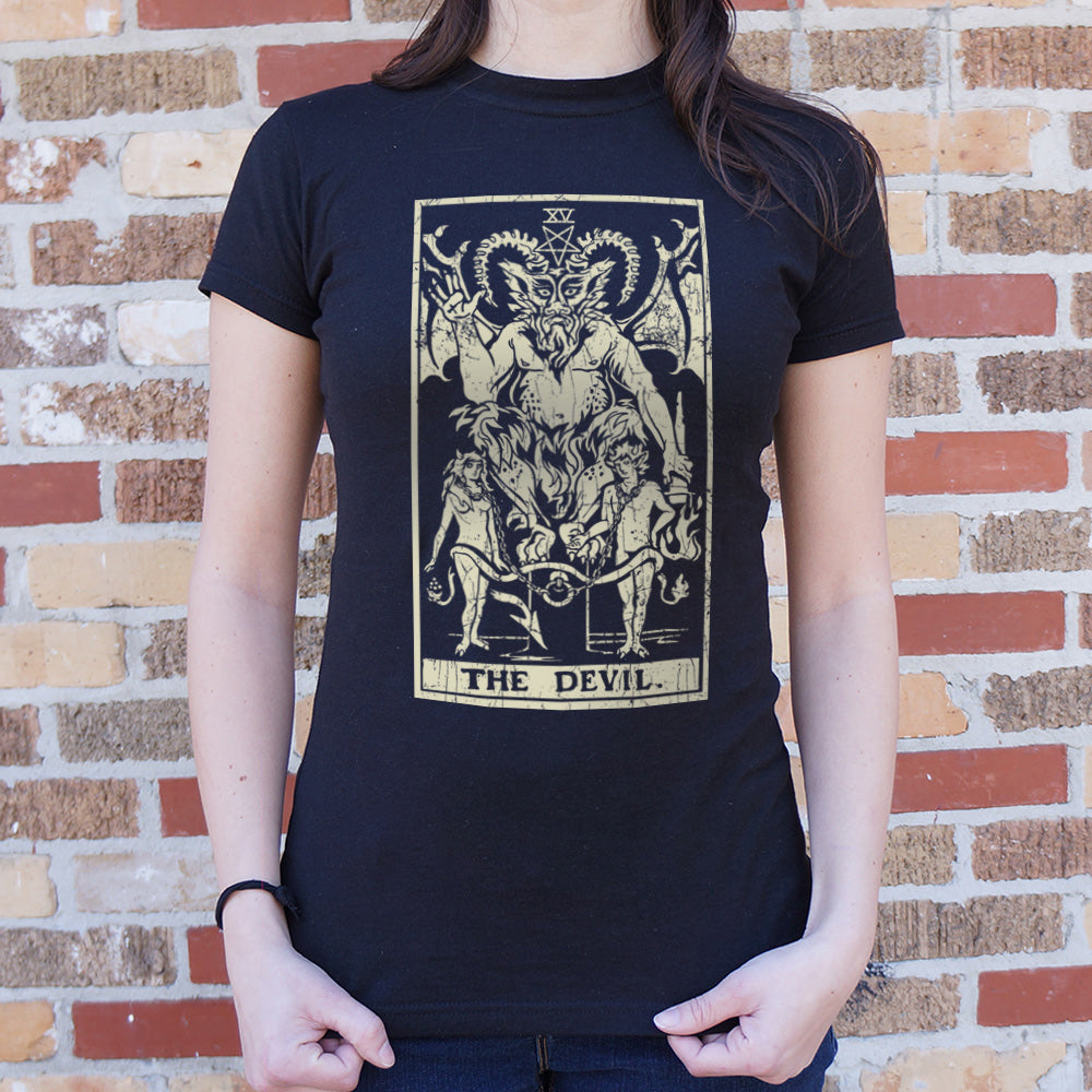 Tarot Devil T-Shirt (Ladies)