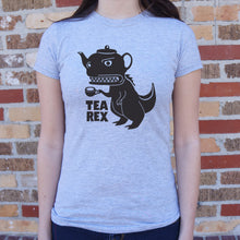 Load image into Gallery viewer, Tea Rex T-Shirt (Ladies)