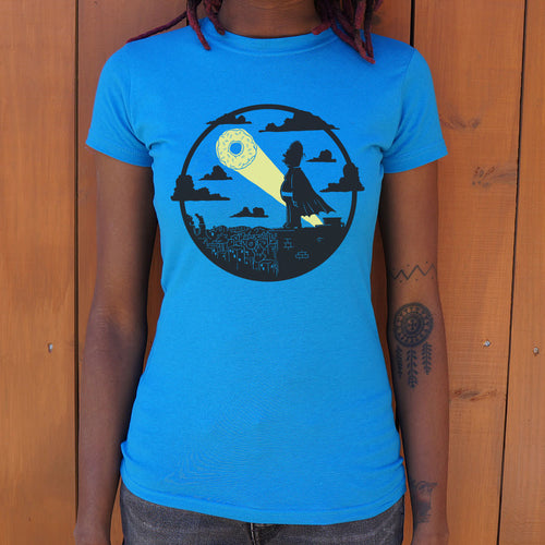 The D'Oh Knight Superhero T-Shirt (Ladies)