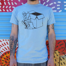 Load image into Gallery viewer, Thinker Outside The Box T-Shirt (Mens)