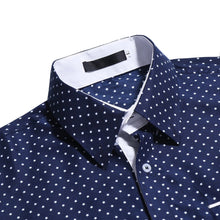 Load image into Gallery viewer, Mens Dotted Button Up